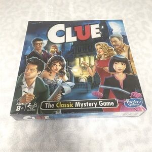 Hasbro Gaming Clue The Classic Mystery Board Game New Unopened Box